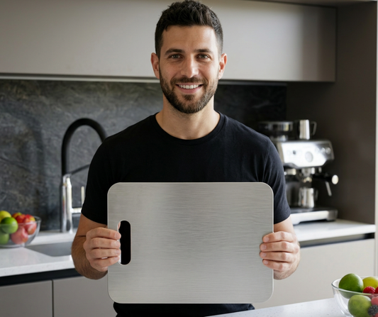 קרש החיתוך מנירוסטה